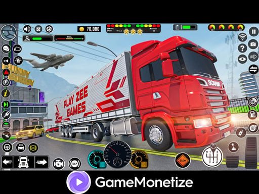 Play: Crazy car transport truck Img