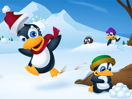 Play: Cute Penguin Slide Img