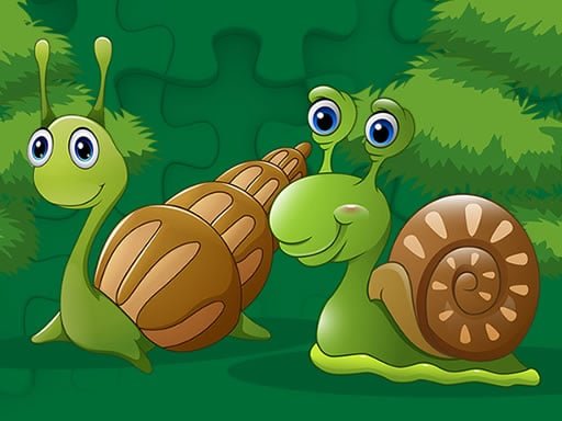 Play: Cute Snails Jigsaw Img