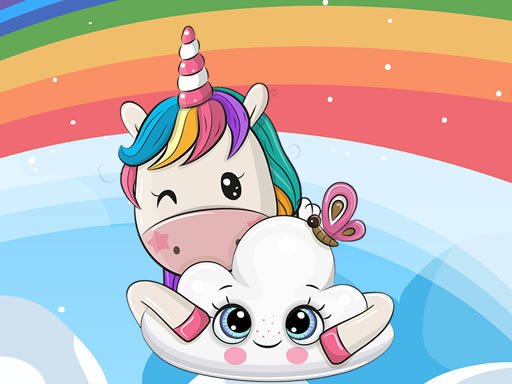 Play: Cute Unicorn Jigsaw Img