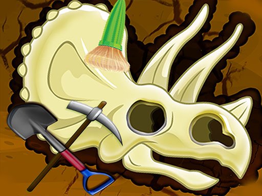 Play: Digging Games  Find Dinosaurs Bones Img