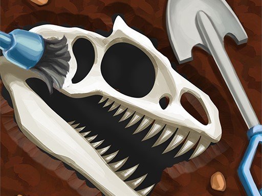 Play: Dinosaur bone digging Game Img