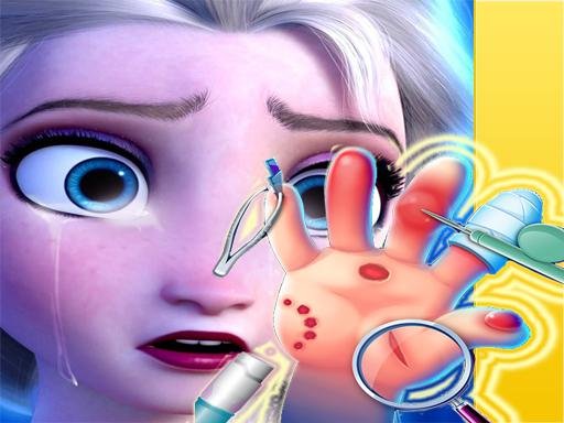 Play: Elsa Hand Doctor  Fun Games for Girls Online Img