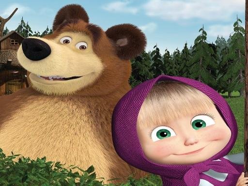 Play: Farm Masha and the Bear Educational Games online Img