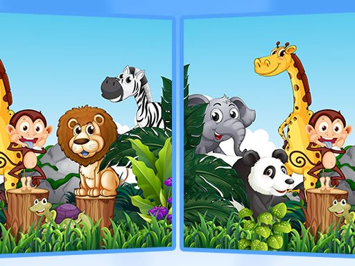 Play: Find Seven Differences  Animals Img