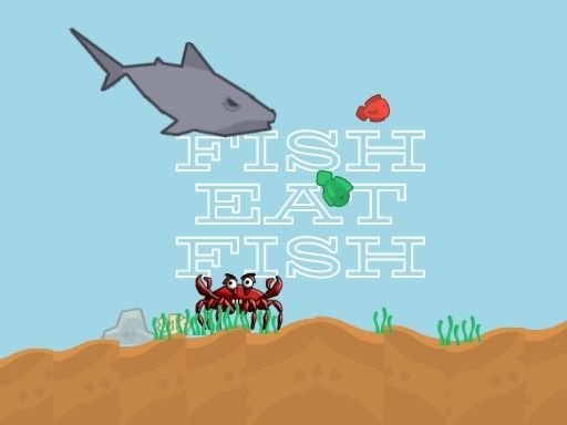 Play: Fish eat fish 2 player Img