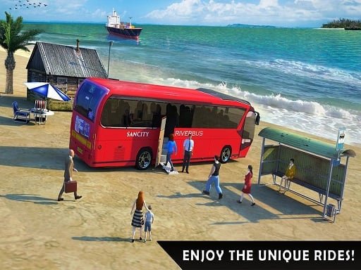 Play: Floating Water Surface Bus Racing Game Img