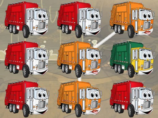 Play: Garbage Trucks Matching Img