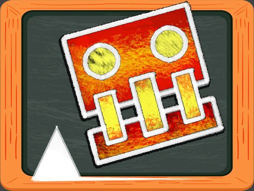 Play: Geometry Dash Blackboard Img