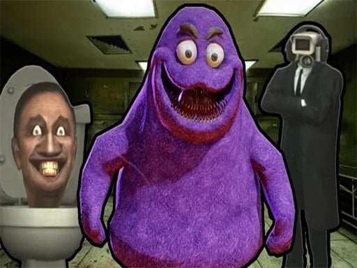 Play: Grimace Shake Escape Skibidi and Cameraman Img