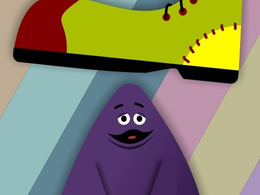 Play: Grimace vs giant clown shoes Img