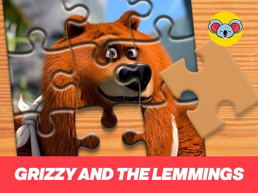 Play: Grizzy and the lemmings Jigsaw Puzzle Planet Img