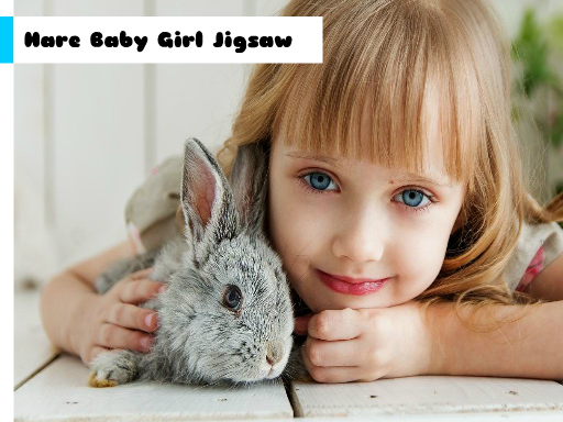 Play: Hare Baby Girl Jigsaw Img
