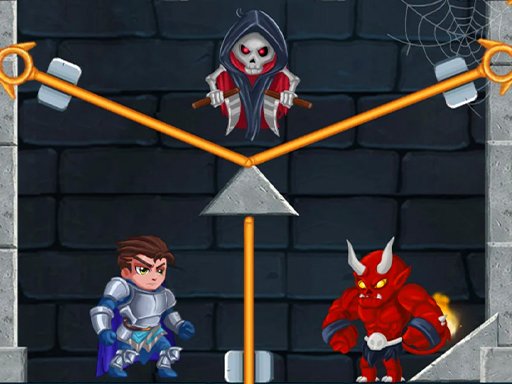 Play: Hero Rescue  Pull the pin puzzle Img