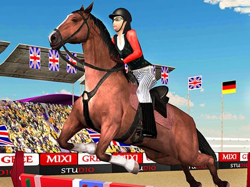 Play: Horse Jumping Show 3D Img