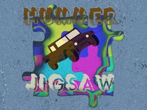 Play: Hummer Truck Jigsaw Img