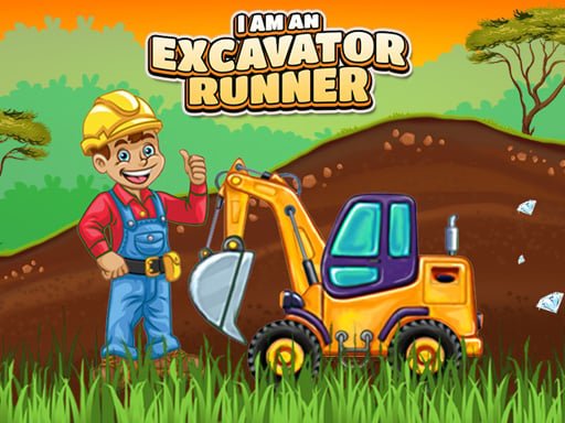 Play: I am an Excavator Runner Game Img