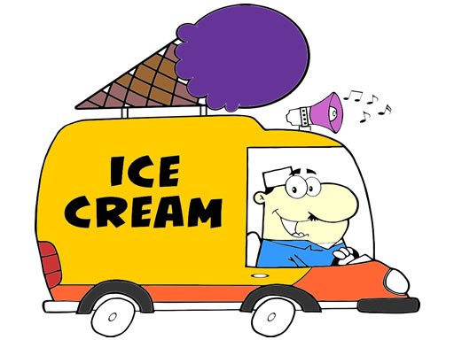 Play: Ice Cream Trucks Coloring Img