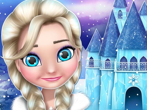 Play: Ice Princess Doll House Design and Decoration Game Img