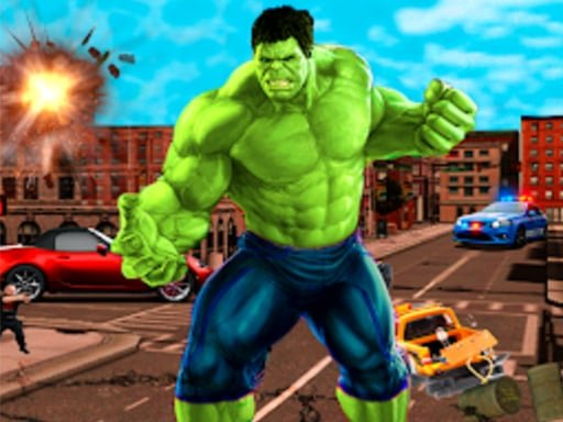 Play: Incredible City Monster Hunk Hero Survival Img