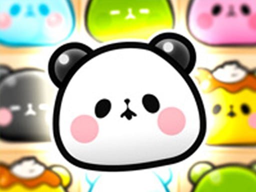 Play: Little Panda Match 4 Img