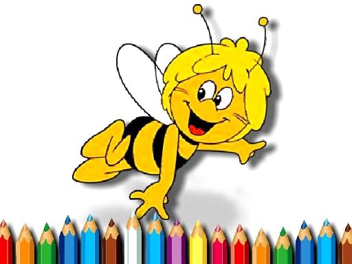 Play: Maja the Bee Coloring Book Img
