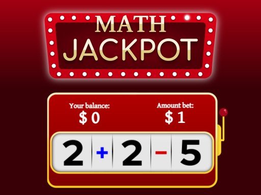 Play: Math Jackpot Img