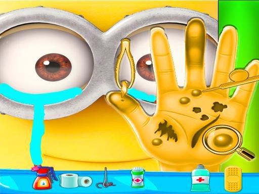 Play: Minion Hand Doctor Game Online  Hospital Surgery Img