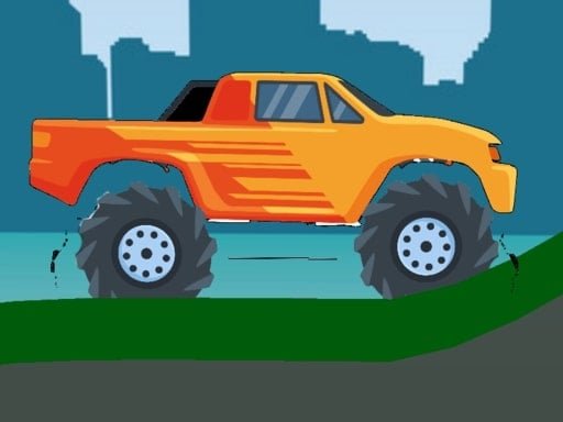 Play: Monster Truck Hill Driving 2D Img