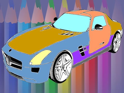 Play: Muscle Cars Coloring Img