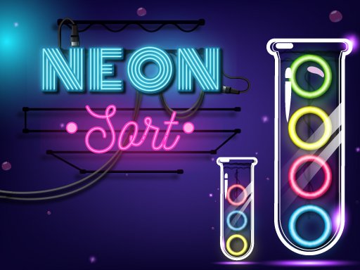Play: Neon Sort Puzzle  Color Sort Game Img