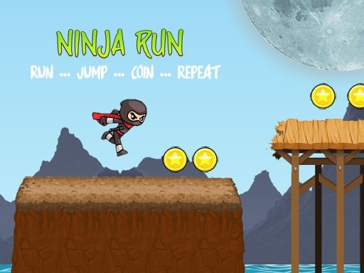 Play: Ninja Run  Fullscreen Running Game Img