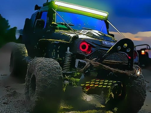 Play: Offroad Jeep Driving Puzzle Img