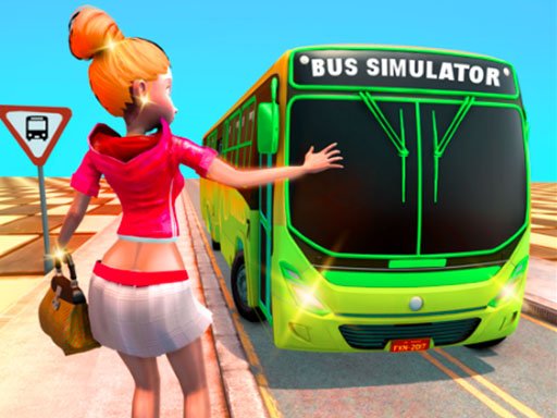 Play: Passenger Bus Taxi Driving Simulator Img