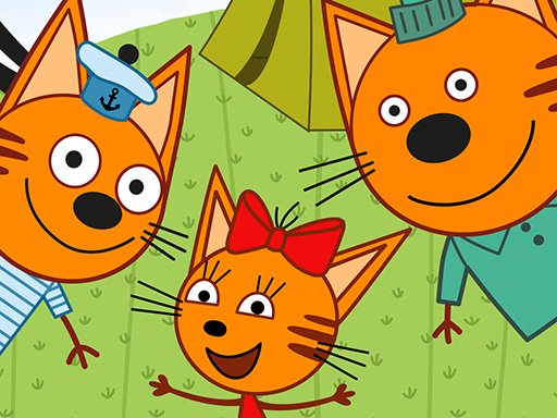 Play: Picnic With Cat Family Img