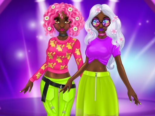 Play: Princess Incredible Spring Neon Hairstyles Img