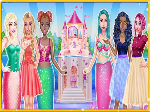 Play: Princess y Mermaid Doll House Decorating Img