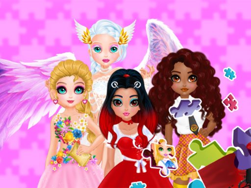 Play: Puzzles  Princesses and Angels New Look Img