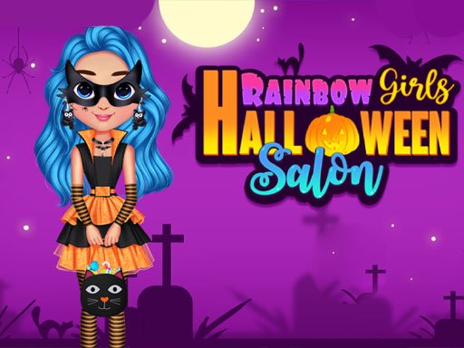 Play: Rainbow Girls Hallowen Salon Img