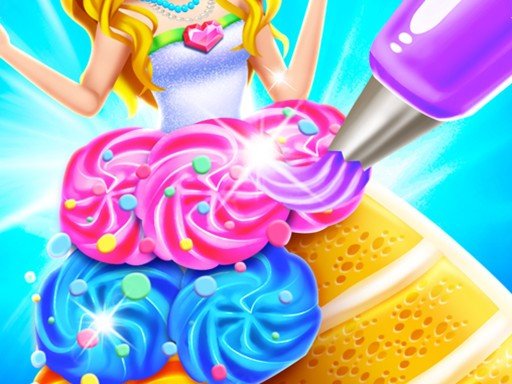 Play: Rainbow Princess Cake Maker Img