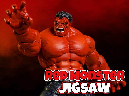 Play: Red Monster Jigsaw Img