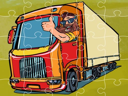 Play: Semi Trucks Jigsaw Img