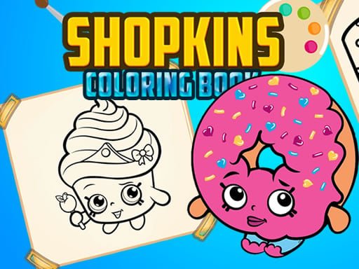 Play: Shopkins Coloring Book Img