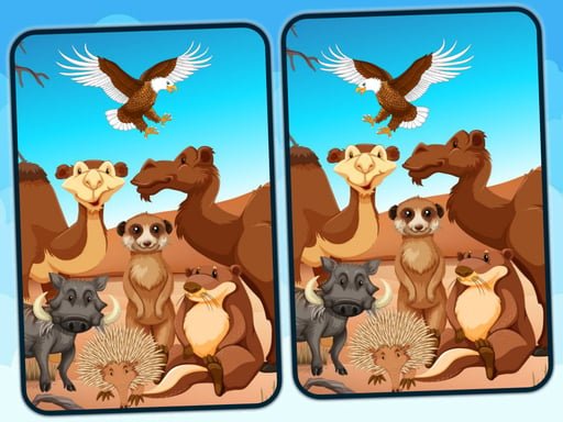 Play: Spot 5 Differences Deserts Img
