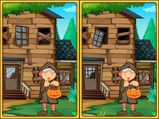 Play: Spot The Differences Halloween Img