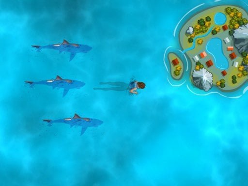 Play: Survive the Sharks Img