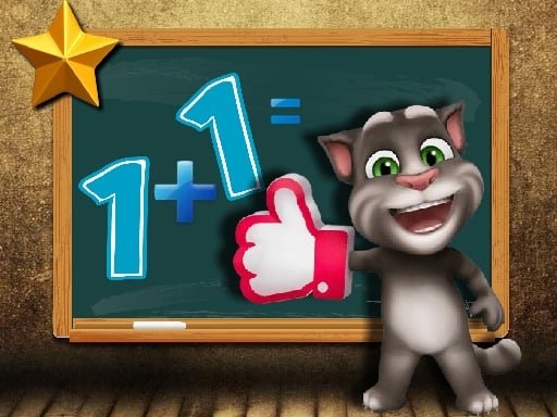 Play: Talking Tom Math Test Img