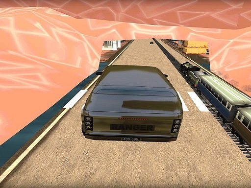 Play: Train vs Super Car Racing Game Img