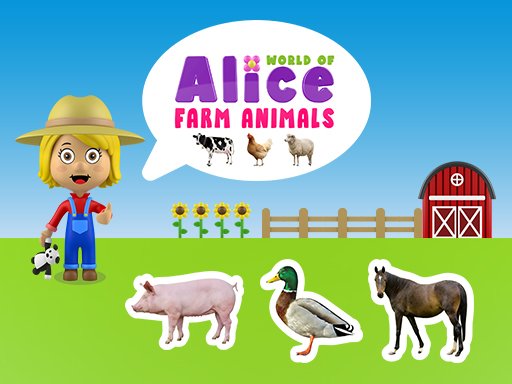 Play: World of Alice   Farm Animals Img