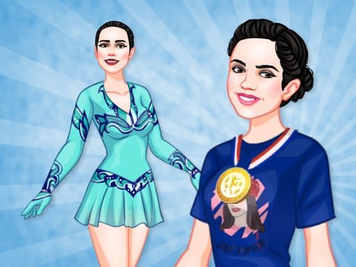 Play: Young Figure Skaters Ellie and Jenny Img